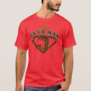 Java Man Coffee Humour T-Shirt