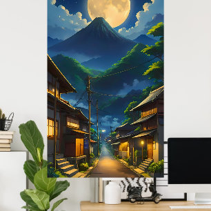 Java Moonlight Poster