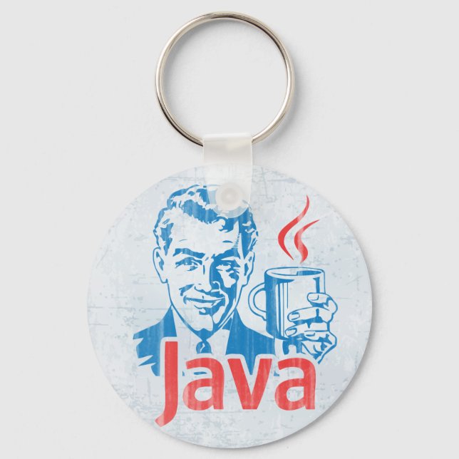Java Programmer Key Ring (Front)