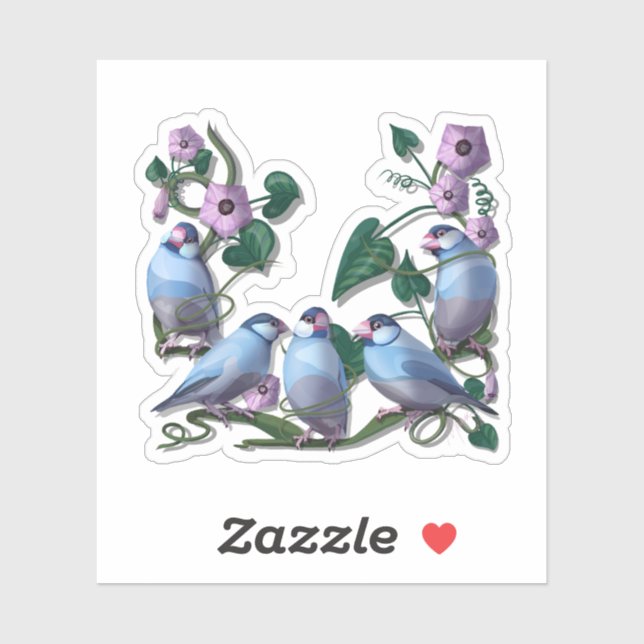 Java sparrows  (Sheet)