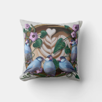 Java Sparrows, Java Coffee Cushion