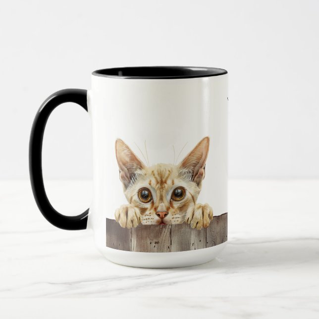 Javanese Cat Mug (Left)