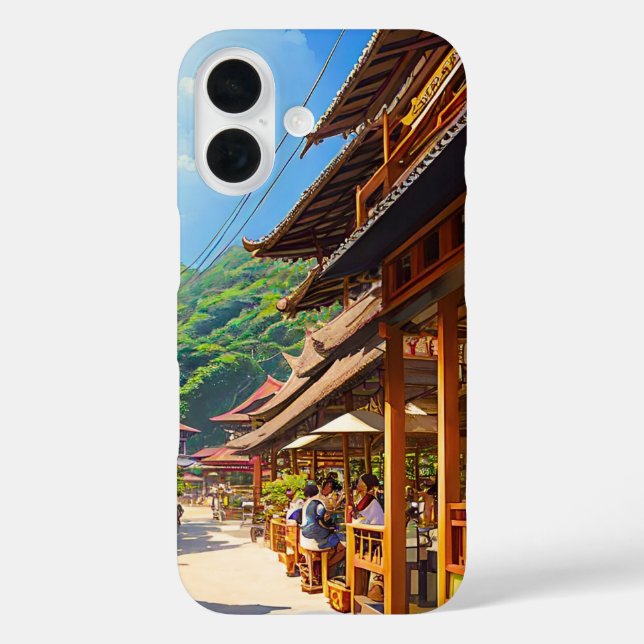 Javanese Coffee House Case-Mate iPhone Case (Back)