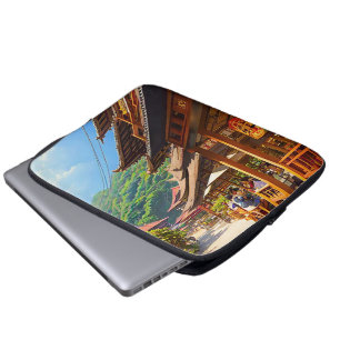 Javanese Coffee House Laptop Sleeve