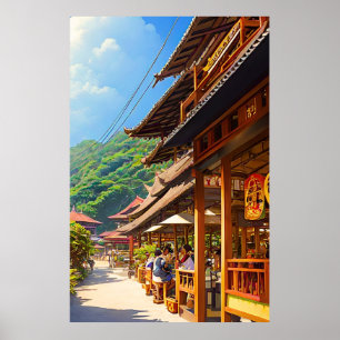 Javanese Coffee House Poster