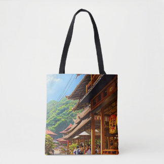 Javanese Coffee House Tote Bag
