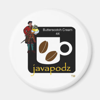 JavaPodz Butterscotch Cream Magnet
