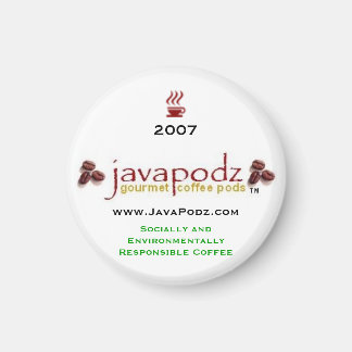 JavaPodz Small Refrig Mag Magnet