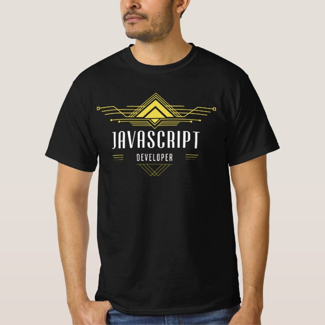 JavaScript Developer Code Artisan T-Shirt (Front)