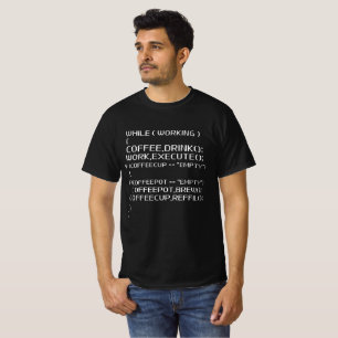 Javascript Programming Funny Programmer Java Code  T-Shirt
