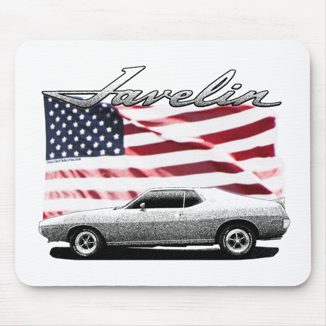 Javelin AMX muscle car Mouse Pad (Front)