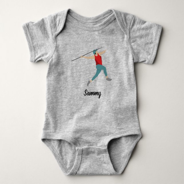 Javelin Baby Bodysuit (Front)