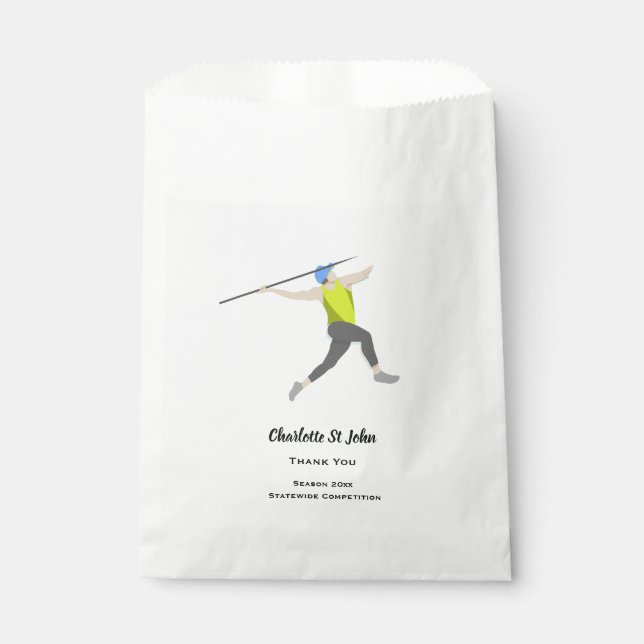 Javelin Favour Bags (Front)
