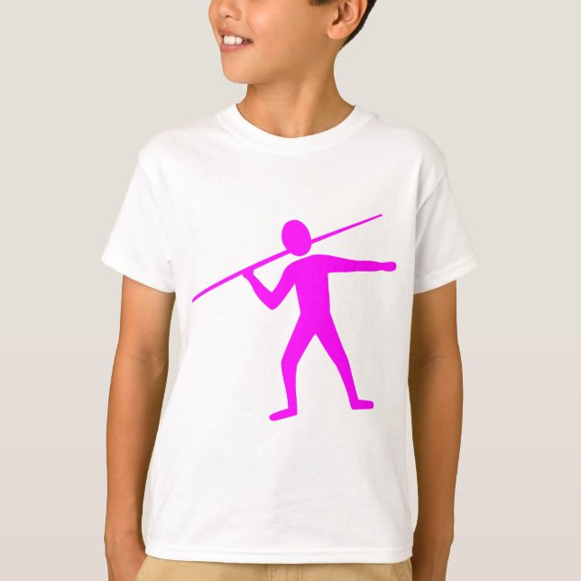 Javelin Trower - Magenta T-Shirt (Front)