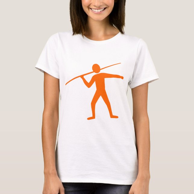 Javelin Trower - Orange T-Shirt (Front)