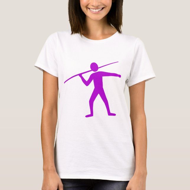 Javelin Trower - Purple T-Shirt (Front)