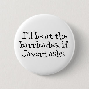 Javert Les Miserables 6 Cm Round Badge