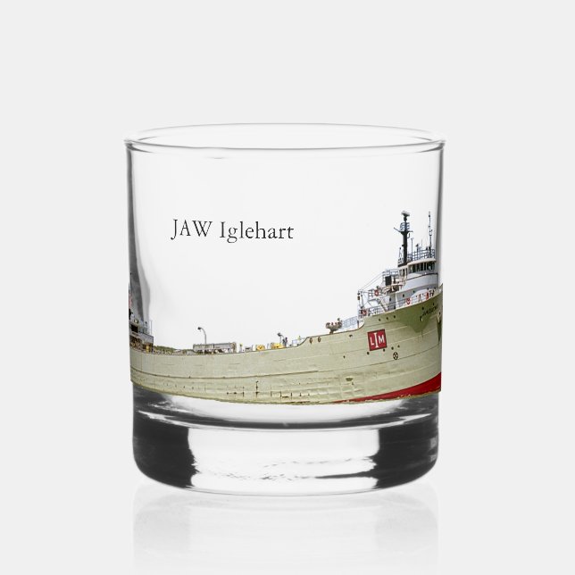 JAW Iglehart Whiskey Glass (Left)
