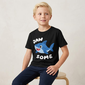 Jaw Some Shark T-Shirt for Boiys