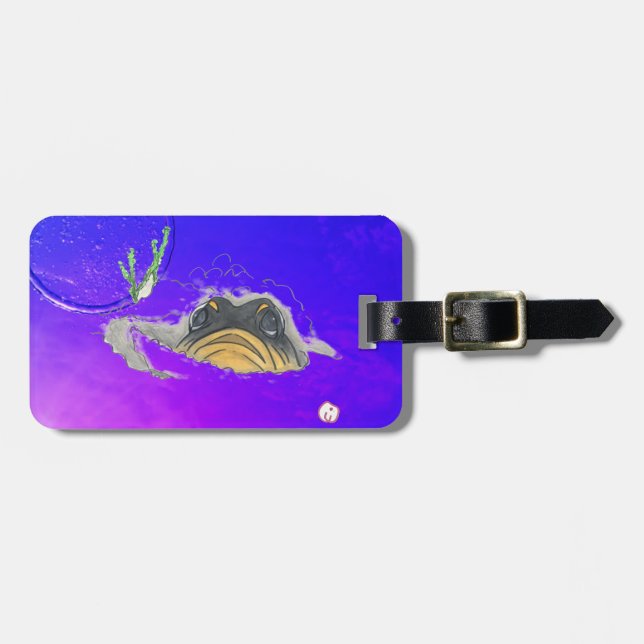 Jawfish Luggage Tag (Front Horizontal)