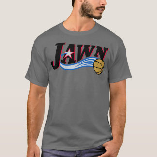 Jawn Retro Basketball White 1 T-Shirt