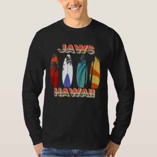 Jaws Hawaii Retro Surf Board Premium T-Shirt