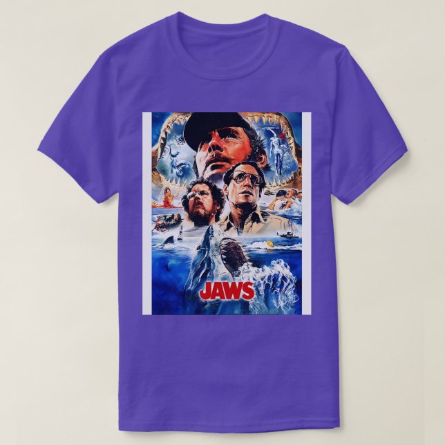 Jaws Jaws T-Shirt (Design Front)