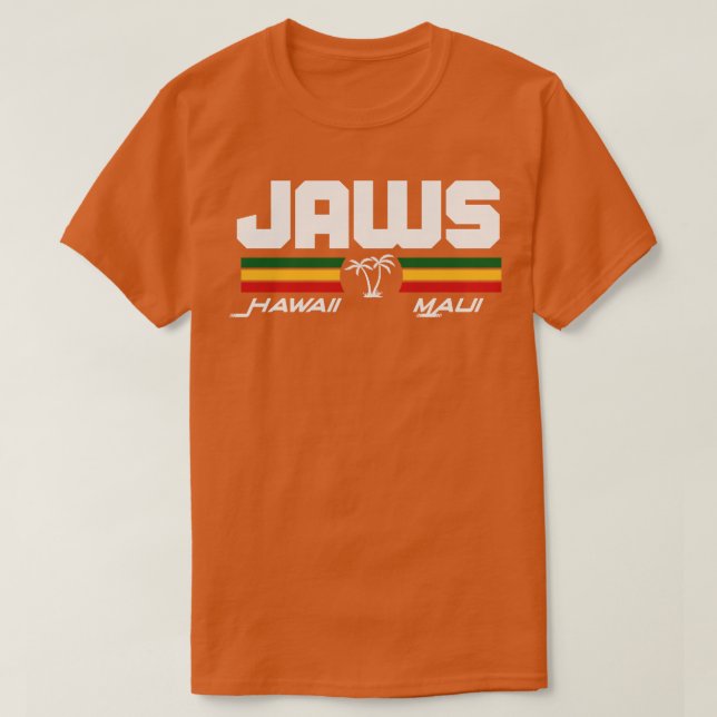 Jaws Maui Big Wave T-Shirt (Design Front)