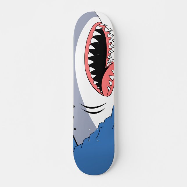 Jaws skateboard deck. (Front)