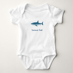 Jawsome Dude Shark Baby Bodysuit