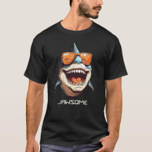 Jawsome Shirt - Fun Smiling Shark Tee
