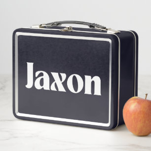 Jaxon Metal Lunch Box