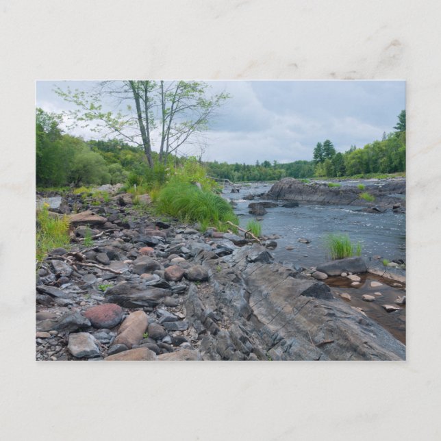 Jay Cooke State Park and River Postcard (Front)