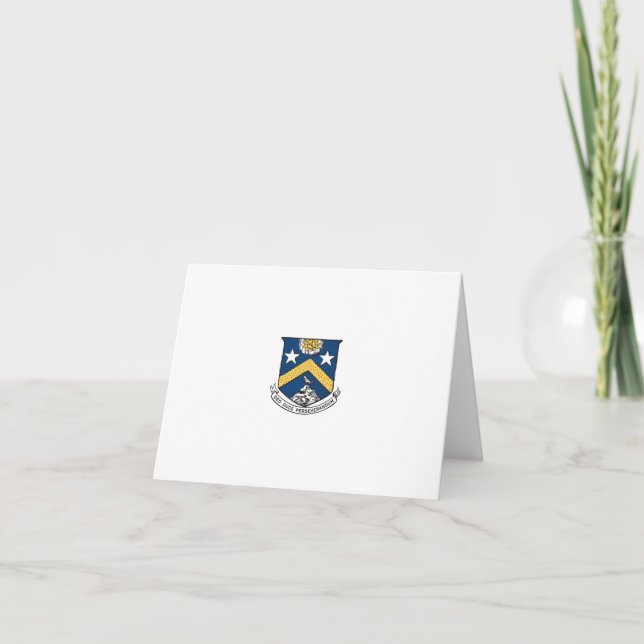 Jay Crest Note Cards (Front)