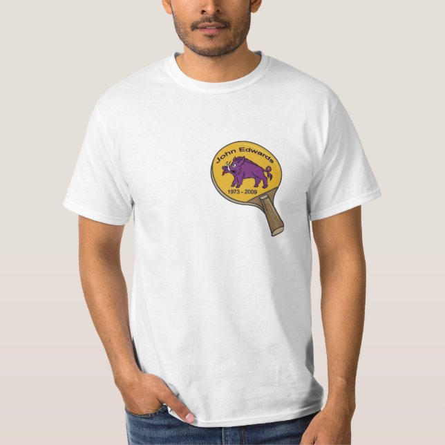 Jay Edwards Commemorative Tee Shirt (Front)