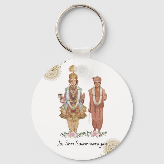 Jay Swaminarayan Keychain (Front)