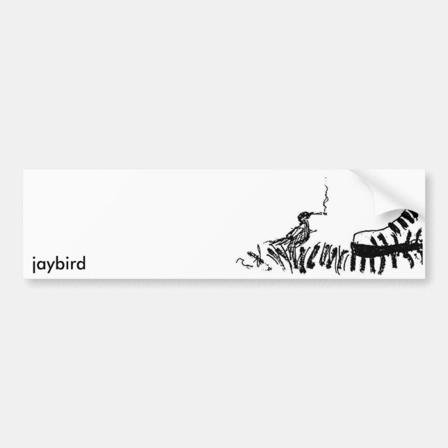 jaybird bumper sticker (Front)