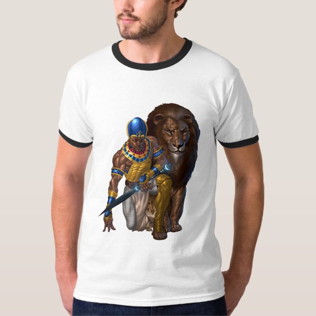 JAYCEN & APEDEMAK - Ringer T-Shirt (Front)