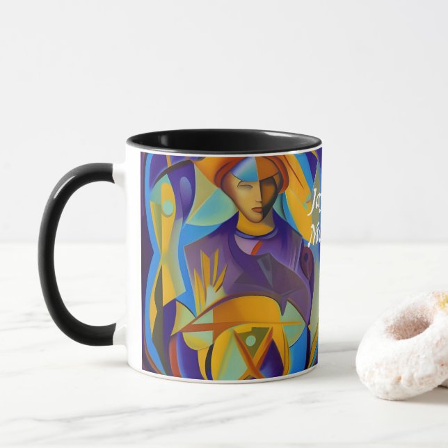 Jayesh's Morning Tea Personalised Customisable Mug (With Donut)