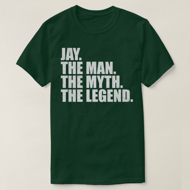 JayJay Name Jay given name T-Shirt (Design Front)
