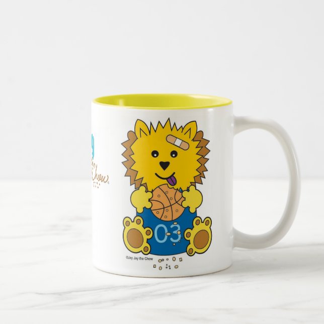 JayJay the Chow Two-Tone Coffee Mug (Right)
