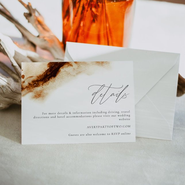 JAYLA Boho Terracotta Burnt Orange Details Card (Creator Uploaded)