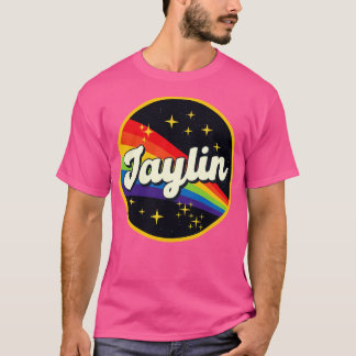 Jaylin Rainbow In Space Vintage Style T-Shirt