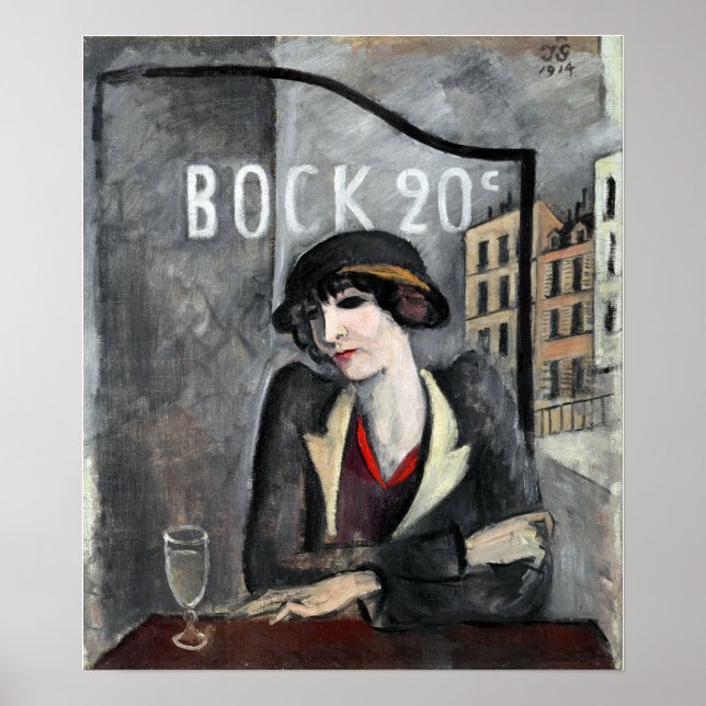 Jāzeps Grosvalds In the Outskirts of Paris Poster (Front)