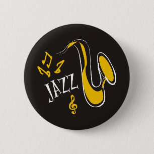 JAZZ 6 CM ROUND BADGE