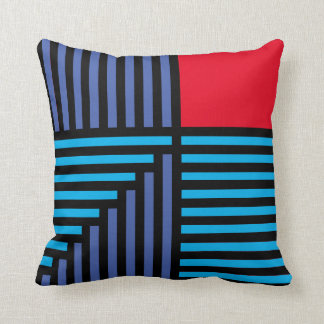 ''Jazz Age & the Red light'' Cushion
