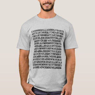 Jazz Alto Saxohphonists T-Shirt
