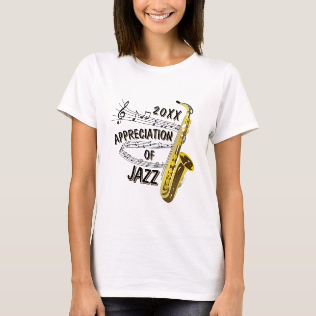 Jazz Appreciation  T-Shirt (Front)