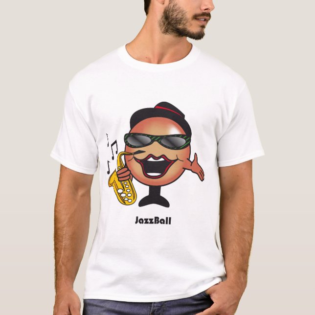 Jazz Ball mens t-shirt (Front)