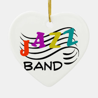 Jazz Band Ceramic Tree Decoration